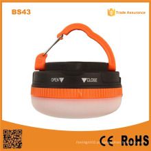 BS43 plástico Camping Tent pendurando luzes Outdoor Fishing Lights